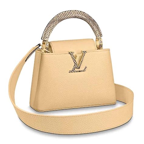 louis vuitton snake skin bag|louis vuitton capucines mini bag.